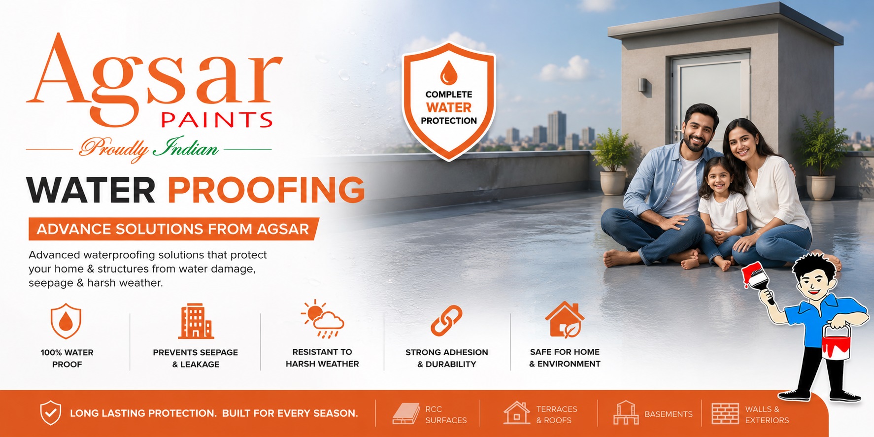 Waterproofing - Agsar Paints